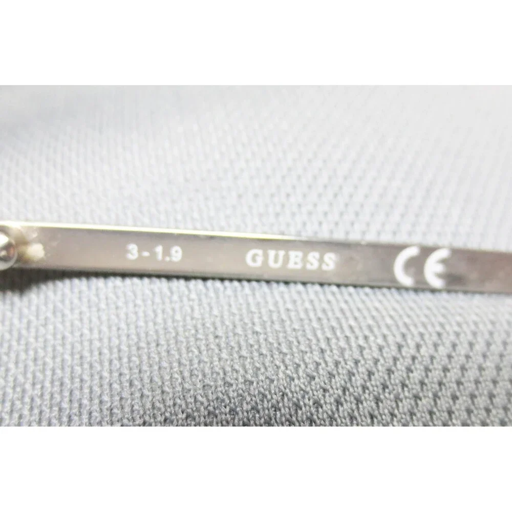Guess GU2587-3 002 Black Silver Cat Eye Eyeglasses Frames 50-17-135 Womens